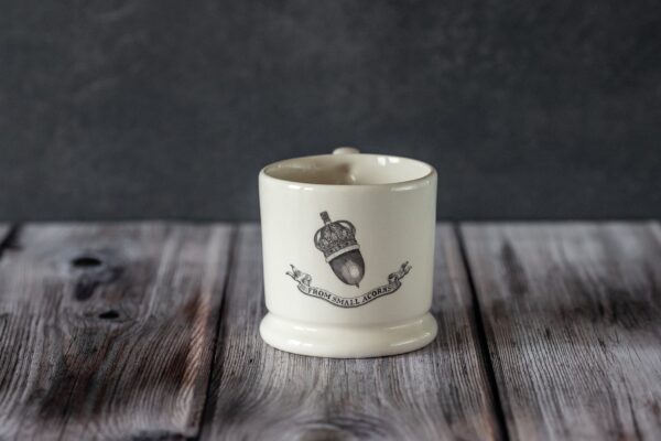 From Small Acorns Half Pint Mug by Doris & Co